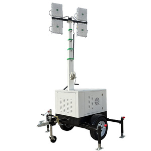 Tour d'éclairage LED avec générateur, tour d'éclairage mobile portable pour la construction, l'exploitation minière, les événements et l'éclairage d'urgence - Product Image 6