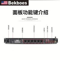 Système de gestion des enceintes Bekboes YM50 Professional Equalizer DSP PA2, équipement audio numérique, processeur audio DSP.