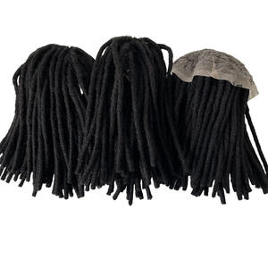 วิกผมหยิกเดรดล็อกผมมนุษย์สำหรับผมเปียแบบสวิสเต็ม<span class=keywords><strong>ต</strong></span>ัวทำจากผมมนุษย์ความหนาแน่น60% จากผมมนุษย์สำหรับถักเปีย - Product Image 5