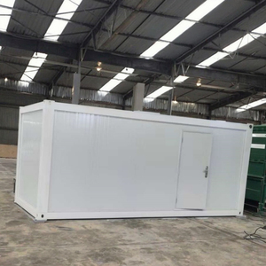 Contenedor de <span class=keywords><strong>oficina</strong></span> modular de paquete plano expandible Ups 20 pies Acero Carcasa prefabricada de bajo costo Panel sándwich Solución de casa prefabricada - Product Image 6
