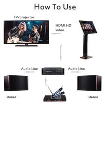 GymSong 21.5 4T Sistema de Karaoke para Fiestas en Casa, Reproductor de Música Funcional para Servicios de KTV y KJ - Product Image 6