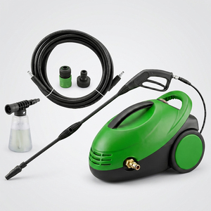 Nettoyeur <span class=keywords><strong>haute</strong></span> <span class=keywords><strong>pression</strong></span> électrique commercial 120 bars 1750 PSI, lave-auto professionnel, nettoyeur électrique portable - Product Image 1