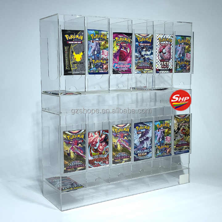 pokemon card pack holder 240 Pokmon | Collector's Card *Pack(s) not included Pokmon Booster Pack Acrylic Case