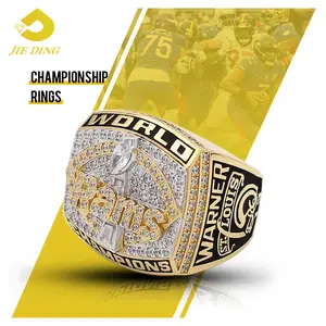 HotSell ulusal futbol ligi St. Louis Rams 1999NFL süper kase XXXIV şampiyonluk yüzüğü