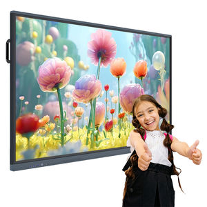 หน้าจออินเทอร์แอคทีฟขนาด 65 นิ้ว พร้อมจัดส่ง จอ LCD สำหรับ<span class=keywords><strong>เขียน</strong></span>สำหรับโรงเรียน  ฟังก์ชัน AI 4K  หน้าจอแอนดรอยด์พร้อมระบบสัมผัสสำหรับการประชุม - Product Image 1