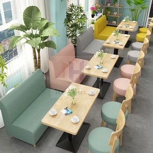 Thiết Kế Mới Nhà Hàng Trong Nhà Quán Cà Phê Bàn Ghế Bán Buôn Giá Rẻ Cửa Hàng Quán Cà Phê Đồ Nội Thất Ghế Sắt Thiết Kế Nước Bằng Chứng Bảng - Product Image 2