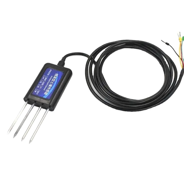 JIRS 8-in-1 Smart Farming Digital Soil Tester NPK EC PH Plant Temperature Probe Meter Sensor Connecting Mobile Moisture Meter