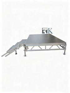 Scène portable pliable en structure aluminium mobile pour événements de concerts en plein air - Product Image 2
