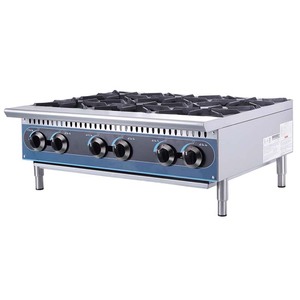 Thương mại Countertop <span class=keywords><strong>gas</strong></span> tấm nóng bếp nồi 2/4/6 <span class=keywords><strong>Burner</strong></span> tùy chọn thiết bị nấu ăn cho nhà hàng sử dụng - Product Image 1