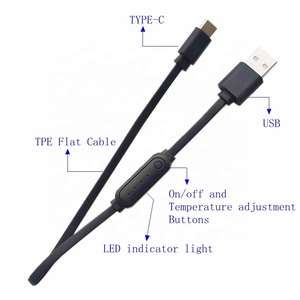 <span class=keywords><strong>B</strong></span>án buôn tùy chỉnh nhiệt độ kiểm soát thiết <span class=keywords><strong>b</strong></span>ị chuyển mạch (TDS) nhà máy nguồn nút chuyển đổi sưởi ấm Pad Điều chỉnh nhiệt độ cáp - Product Image 6