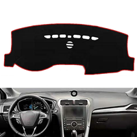 Für Ford Fusion/Mondeo 2014-2019 Auto Mittelkonsole Armaturenbrett-Abdeckung Sonnenschutzmatte Rutschfeste Sicherheits-Fahrmatte