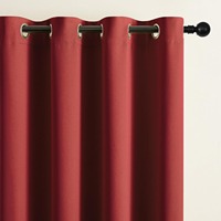 JA Rideau de fenêtre en polyester isolé thermiquement de haute qualité personnalisable occultant mode pour chambre à coucher moderne salon maison