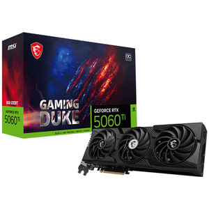 การ์ดจอ Gaming GeForce RTX 5060 Ti 8GB GDDR7 PCI 5.0 X 16 (ใช้ X8) รุ่น RTX 5060 Ti 8GB GAMING TRIO OC GeForce RTX 5060 Ti 8G G - Product Image 1