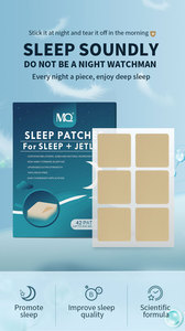 Parches para Dormir MQ, 42 Unidades, Parches Adhesivos Cutáneos con Melatonina Natural y GABA, Pegatinas para el Cuidado del Sueño, Alivio del Jet Lag - Product Image 2
