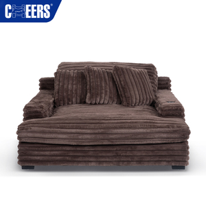 Manwah Ranjang <span class=keywords><strong>Sofa</strong></span> gaya Eropa, tempat tidur <span class=keywords><strong>Sofa</strong></span> kain Premium perabot mewah nyaman ukuran besar untuk ruang tamu - Product Image 2