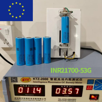 Batterie cylindrique lithium-ion haute capacité 53G 5000mAh 21700 pour vélos électriques 10A 3C 4.2V 50E/50G/50S - Stock UE Livraison rapide
