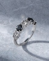 S925 Anlaufbeständiger 18K Schwer Vergoldeter Openwork Iris Ring – Charakteristischer Euro-Amerikanischer Stil Unisex Partnerring mit Viralem Look