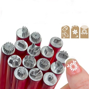 Nouvel ensemble de 6 stylos de stamping pour nail art – Outils essentiels pour l'impression professionnelle des ongles – Fournisseur - Product Image 1