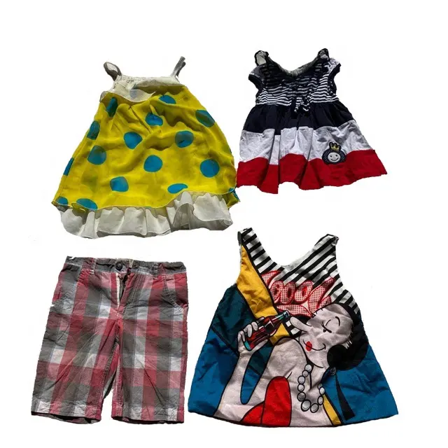 Wholesale children's summer mixed and used clothing in China