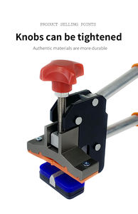 La pince universelle de support de base stable pour les machines de découpe manuelles assure des scores droits et précis sur les surfaces de carreaux et de verre - Product Image 5