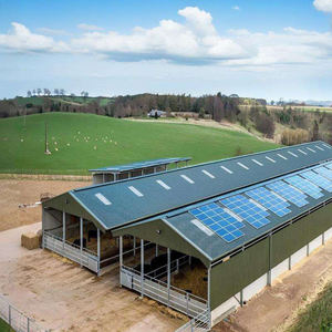 steel structure tent <b>Prefab</b> Buildings with <b>bathroom</b> sheds storage outdoor bamboo prefabricated house - Product Image 3