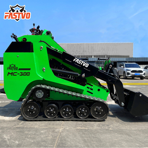 Mini Cargadora Compacta Económica en Oferta, Motor <span class=keywords><strong>EPA</strong></span> Euro 5, Mini Cargadora con Cucharón y Barrena - Product Image 3