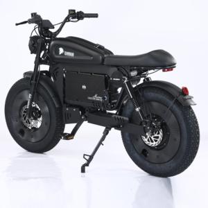 Bicicleta de Montaña SS10 US 1500W Negra con Llantas Gruesas de 20 Pulgadas, 3 Velocidades, Motor sin Escobillas, Suspensión Completa, 30Ah 60Ah para Adultos SS10 HCBK - Product Image 6