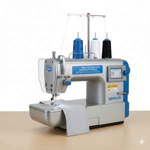 High-Speed Electronic <b>Overlocker</b> Three Line Four Five Thread OEM Brand Made in China for Home Industrial Underwear Production - Product Image 1