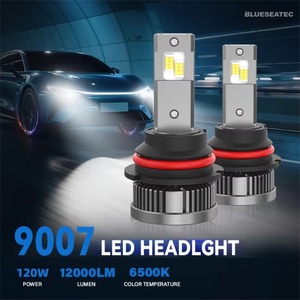 Abbagliante 12000lm E-mark omologato lampadina <span class=keywords><strong>Led</strong></span> Cnabus Hi/lo 9004 9007 H4 H13 faro Auto luce - Product Image 2