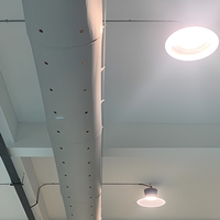Conduit de ventilation flexible en tissu textile industriel pour la distribution d'air CVC dans les grands espaces