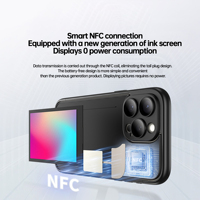Étui de téléphone portable DIY pour la série 15plus 15 Promax 15plus Écran E-Ink Hivac avec un procédé spécial d'électrodéposition