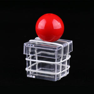 Petite boule qui pénètre dans une boîte en cristal, tours de magie, accessoires d'illusion, trucs de magie, jouet en gros pour enfants, jouet pour adultes, blague - Product Image 6