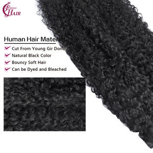 Extensiones de Cabello Humano Rizado Pixie 2026, 100% Cabello Humano, Trama Súper Doble - Product Image 4