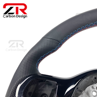 Accessoires intérieurs pour voiture BMW, volant en cuir véritable personnalisé en fibre de carbone pour G80 G81 G87 M2 M3 M4 G30 G32 G34 G36 G20