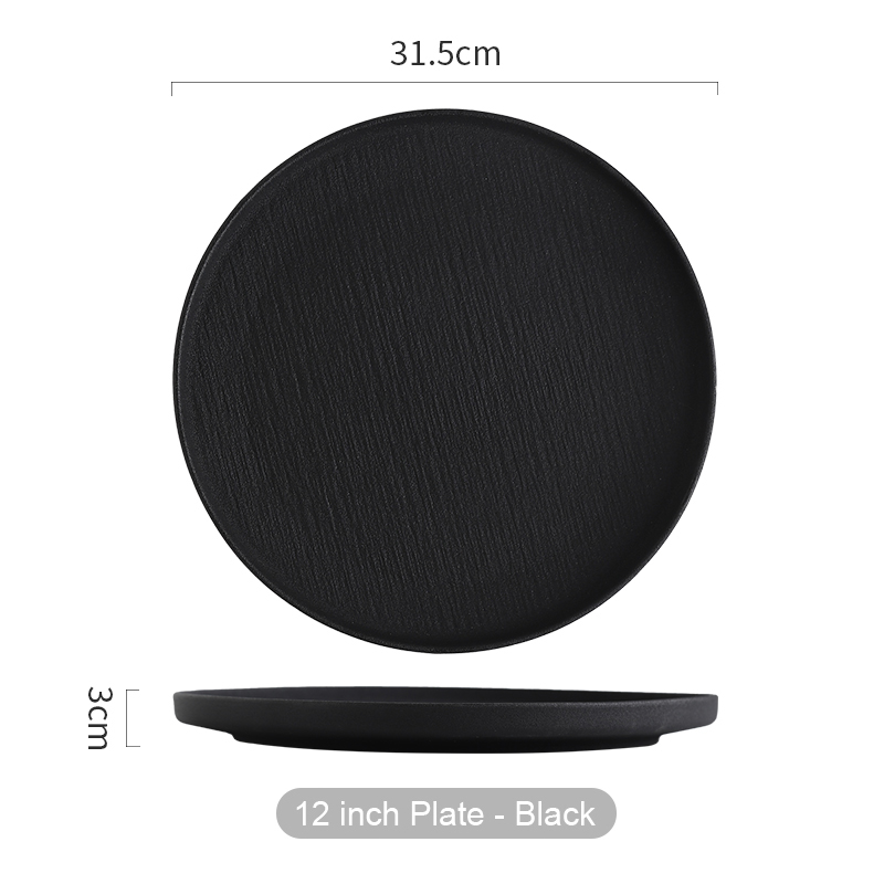 12'' Black