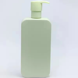 ขวดแชมพูพลาสติกคุณภาพสูงสีเขียวขนาด 350 มล. พร้อมโลโก้สั่งทำพิเศษ - Product Image 2