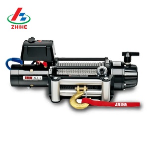 Cabrestante Eléctrico de Alta Resistencia 12V/24V <span class=keywords><strong>con</strong></span> Cable Sintético para 4x4, 12000lbs-13500lbs - Product Image 1