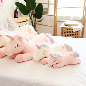 ตุ๊กตายูนิคอร์นน่ารักของเล่นตุ๊กตาสัตว์ของเล่นนุ่มของเล่นหมอนฝันยูนิคอร์น Processincutestom ตุ๊กตาสั้นสําหรับเด็กทารก OEM U Nisex - Product Image 4