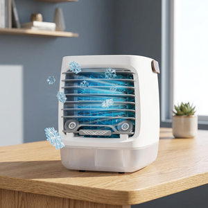 เครื่องทำความเย็นแบบระเหย ChillWell 2.0 ชาร์จผ่าน USB ขนาดกะทัดรัด น้ำหนักเบา ฟังก์ชั่นเพิ่มความชื้นและพัดลม 4 ระดับ - Product Image 2