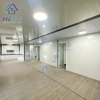 Hafif Çelik 40Ft 20Ft Prefabrik Genişletilebilir Konteyner Ev 1 2 3 4 5 Yatak Odalı Lüks Nakliye Modüler Ev Kabin