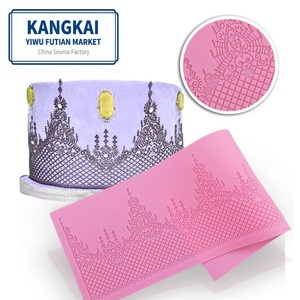 Estera <span class=keywords><strong>de</strong></span> impresión <span class=keywords><strong>de</strong></span> silicona Fondant, molde <span class=keywords><strong>de</strong></span> encaje Fondant, decoración <span class=keywords><strong>de</strong></span> tartas, accesorios para hornear, novedad - Product Image 1