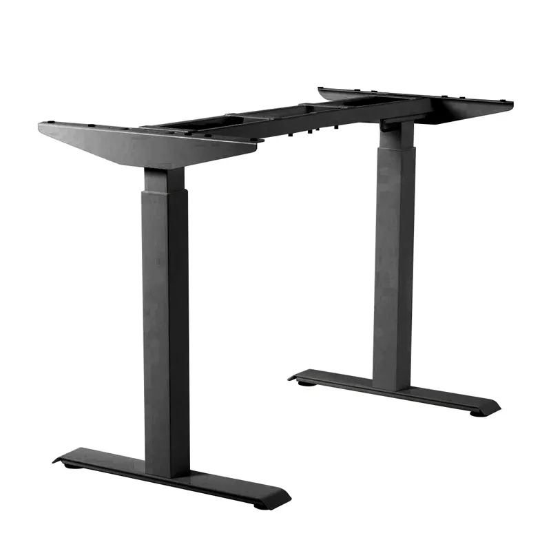 Office Furniture Computer Laptop Base Motorized Lifting Sit To Stand Smart Desk