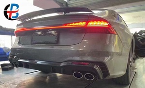 Separatore Posteriore per Paraurti Auto S7 RS7 23 Anni, Adatto per <span class=keywords><strong>Audi</strong></span> RS7, Diffusore Posteriore in Fibra di Carbonio - Product Image 6