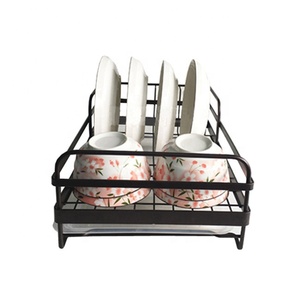 Scolapiatti Multifunzionale in Metallo Verniciato a Polvere con Vassoio Separato per Acqua, Bestseller 2020 - Product Image 4