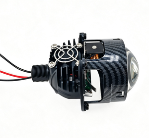 Prix Usine Phare Avant Bi-<span class=keywords><strong>LED</strong></span> 2,5 Pouces H4/<span class=keywords><strong>H7</strong></span> Lentille 6000K 4500LM 12V 60W Super Lumineux avec Ventilateur à Roulement à Billes Amélioré pour <span class=keywords><strong>Peugeot</strong></span> <span class=keywords><strong>307</strong></span> - Product Image 3