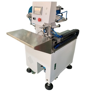 Automatic Wiring Harness Marking Round Tube Data <b>Cable</b> Headset USB Double-fold Folding Labeling Machine Labeling Machine - Product Image 4