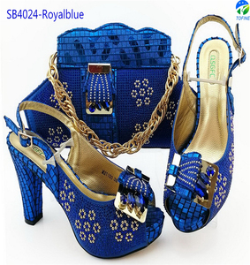 Ensemble Chaussures et Sac Italiens Magenta pour Femmes, Meilleures Ventes, Chaussures et Sac de Soirée Nigérianes - Product Image 6