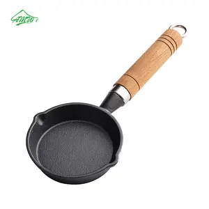 Hot Oil Small Skillet Drizzle Oil Cast Iron Skillet For Egg Dumplings Magic Home Mini Frying Pan Drizzle Oil Pan