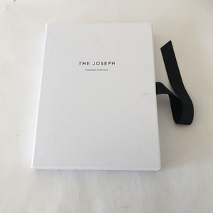 Hộp Bao Bì Khung Ảnh Màu Trắng Phong Cách Hiện Đại Bao Bì Hộp Gói Ảnh Cưới Với Ruy Băng - Product Image 2