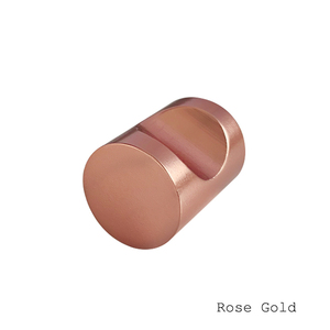 Rose <strong>Gold</strong> Furniture <strong>Knobs</strong> Aluminum Small Round <strong>Knobs</strong> Solid Kitchen Drawer Pull Handle - Product Image 4